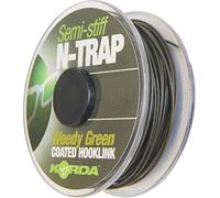 N-Trap Semi Stiff 15lb Weed Green, SEMI One Size