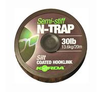 Korda N-Trap Semi-Stiff Coated Hooklink SILT 20M: 30lb