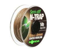 N Trap Semi Stiff 20lb Gravel Brown, BR One Size