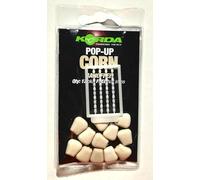Korda Pop Up Corn | Citrus Zing (Orange) | Buoyant Artificial Corn for Carp Fishing | Infused Flavour with Hair Stops Included
