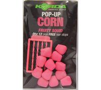 Korda Pop-Up Corn - Buoyant Artificial Carp Bait, Fruity Squid, Pack of 12