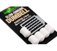 Korda Pop-Up Dumbells WHITE BANOFFEE: 12mm