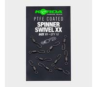 Korda Ptfe Spinner Swivel Xx Size 11 - Black, Black