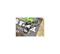 Korda Quick Change Swivel Size 8 | Anti-Glare, Quick Hook Link Change, Carp Fishing Terminal Tackle, Fits Lead Clips & Inline Leads, Pack of 10