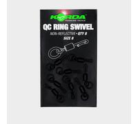 Korda Quick Change Ring Size 8 - Black, Black