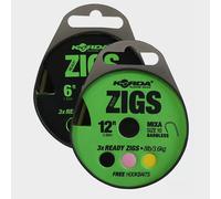 Korda Ready Zigs 6Ft Size 10 - Green, Green