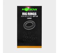Korda Rig Rings Large - Black, Black