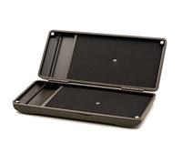 Korda Rig Safe Mini, Compact Fishing Rig Storage, 60 Rigs Capacity, Rigid Plastic with Soft-Touch Finish, Magnetic Locking System for Secure Organization