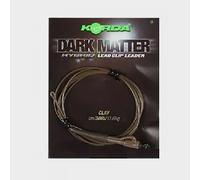 Korda Safezone Dark Matter Leader Hybrid Lead Clip Clear 30Lb - Orange, Orange