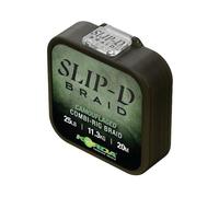 Korda Slip-D Braid Combi Rig Braid Camo 25lb 20m | Strong, Low-Visibility Carp Rig Line | Versatile and Abrasion-Resistant