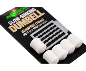 Korda Slow Sinking Dumbell - SS Dumbell Banoffee (16mm)