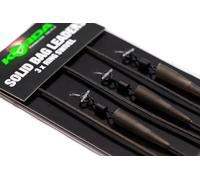 Korda Solid Bag PVA Leader - 3 x Ring Swivel Weed/Silt