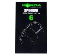 Korda Spinner Hook Micro Barbed OR Barbless: 6 Micro Barbed