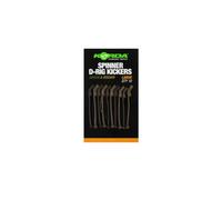Korda Spinner D Rig Kickers Green/Brown, Large, Qty 10