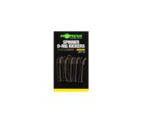 Korda Spinner D Rig Kickers Green/Brown, Medium, Qty 10