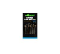 Korda Spinner D Rig Kickers Green/Brown, Small, Qty 10