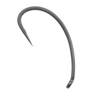 Korda Spinner Hook 10 Pack - Barbless Size 6, Ideal for Carp Fishing with Ronnie & Spinner Rigs, PTFE Coated, High Hooking Potential, Long Shank Design