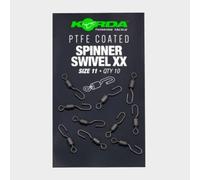 Korda Spinner Ring Swivel Xx Size 11 - Black, Black