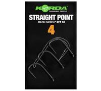 Korda Straight Point Micro Barbed Qty 10 (Size 4)
