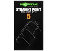 Korda Straight Point Micro Barbed Qty 10 (Size 5)