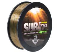 Korda Subline Carp Fishing Main Line 1000m Brown All Breaking Strains NEW