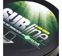 Korda SUBline Ultra Tough carp line, 1000 m cord, Green, 0.35 mm