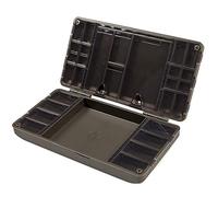 Korda Super Compact Tackle Safe Box KBOX5-29 Storage Compartments, High-Impact Plastic, Magnetic Closure, Perfect Tackle Organizer for Carp and Coarse Fishing