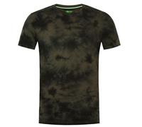 Korda Tie Dye Tee Dark Olive T-Shirt for Fishermen, Size: L