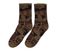 Korda Waterproof Socks, UK 7-9, Three Layer Construction, Breathable and Padded Soles, Camouflage Design, Waterproof Comfort for Outdoor Adventures
