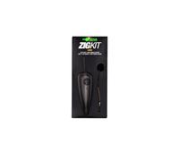 Korda Zig Float Medium, Blow-Moulded Fishing Tackle, Precision Design, Tangle-Free with QC Swivel and Sleeve Included, Ideal for Adjustable Zig Rigs, Durable and Reliable Fishing Accessory