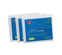 Kordis Large Adult Incontinence Disposal Bags - 3 x 50 Bags. Fragranced Nappy Sacks With Tie Handles - Disposable & Discreet. Hygienic Waste Disposal Of Incontinence Pads. 150 Bag Count - 32 x 42cm