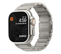 KORDIZ Titanium Watch Band T01 Pro (Max) - Fits Apple Watch ULTRA & ULTRA 2 (49mm) - Adjustable Titanium Apple Watch Band with Magnetic Clasp and DLC Scratch Resistant - Premium Color Matching Band