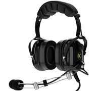 KORE AVIATION P1 Series PNR Pilot Aviation Headset - Black