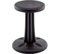 Kore Kids Junior Wobble Chair - Flexible Seating Stool for Classroom, Elementary School, ADD/ADHD - Made in The USA - Junior- Age 8-9, Grade 3-4, Black (16in)