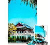 Korea Adult Jigsaw Puzzle1000 Pieces Brain Exercise Accurate Cut Home Activity Festive Gift (50x75cm)