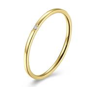 Korea Diamond Stainless Steel Ring, 1Mm Ladies Diamond Engagement Ring