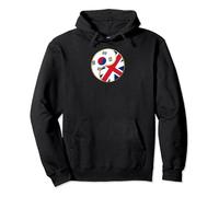 Korea England South Korea United Kingdom British Korean Flag Pullover Hoodie