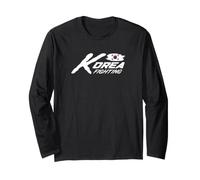 Korea Fighting - Korean Pride & Athlete Support Long Sleeve T-Shirt