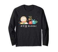 KOREA HAPPY CHUSEOK, Korean Harvest Celebration Long Sleeve T-Shirt