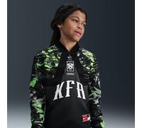 Korea Hollywood Keeper Older Kids' Nike Dri-FIT Football Shirt - Black - Polyester XS