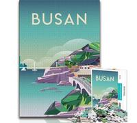 Korea Jigsaw Puzzles for Adults 1000 Pieces,Challenging Game And Family Play for Is Ideal As A Gift for The Whole Family 50x75cm
