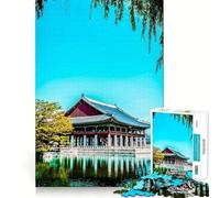 Korea Jigsaw Puzzles for Adults1000 Piece Logic Skill Precise Connection Family Bond Home Decor (38x26cm)