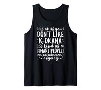 Korea Korean K-Drama K-Pop Funny Smart People Gift Tank Top