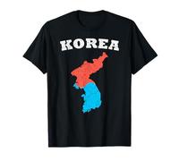 Korea Korean Map | North and South Korea T-Shirt
