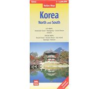 Korea North + South Seoul central