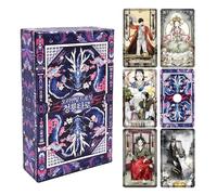 Korea Oriental Drawing Tarot Card 78 Blue Dragon Edition