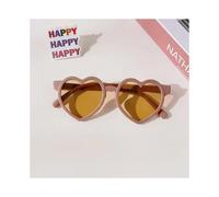 (korea pink-1, 0-8 years old) 2023 New Kids Cartoon Heart Sunflower Fruit Rabbit Ears Sunglasses Girls Boy Children Outdoor Round Polarized UV400 Sun Glasses
