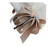 Korea Ribbon Bow Banana Clip Imitation Pearl Vertical Ponytail Clip Sweet Hairpin Women Fashion Hair Accessories(10)