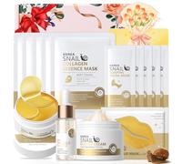 Korea Snail Skincare Set, 14Pcs Face Routine Kit, Travel TSA-friendly Sized