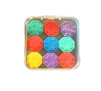 Korea Traditional Play Game Gonggi Jack Stone With Case Play Party Folk Korean Desktop Games Game Game Toy gi Toys squid For Family korean eye PCS Portable PCS Traditional Toys Hand Jacks trad
